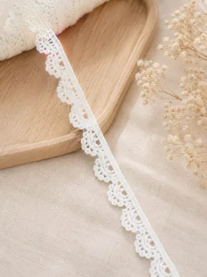 Lace Renda Halus Hiasan Lace Water Soluble Embroidered Lace Trim Accessories DIY Clothing Lolita Decorate Material