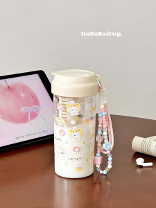 Transparent Plastic Suction Straw Cup with Large Capacity