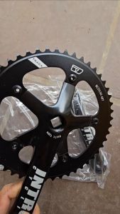 Đùi đĩa xe đạp Fixed gear Intro7 1 tầng cốt vuông 48T 130 BCD