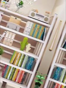 Multi-tiered Bookshelf For Home Storage