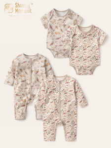 Pure Cotton Long Sleeve Baby Romper Suit for Newborn Girls Cute And Comfy Clothes for Infants 0-3 Months Old Baby Girl Outfit