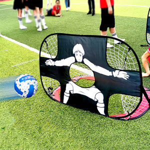 Trẻ em di động khung thành bóng đá Lưới bóng đá có thể gập lại khung thành bóng đá di động ngoài trời khung bóng đá đào tạo bóng đá cổng