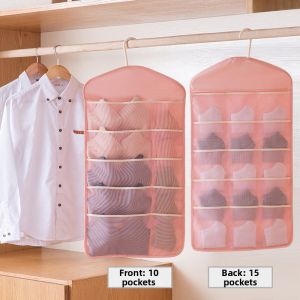 Large Capacity Dormitory Thick Hanging Storage Bag Washable