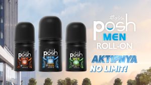 Paket isi 2 POSH MEN ROLL ON Active Cool 50ml