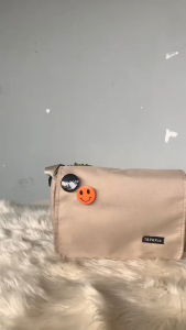 Tas Selempang YURIKO- Slingbag Uniseks Tas Pria Wanita Cordura Polos Tapax I FREE BROSS