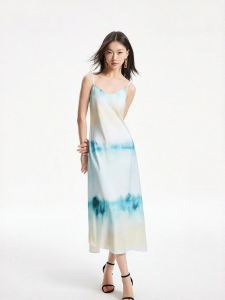 Vero Moda | Đầm Dây V-Neck Tie-Dye Ombre