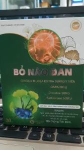 Bổ Não Đan- Hỗ trợ rối loạn tiền đình đau đầu chóng mặt suy giảm trí nhớ