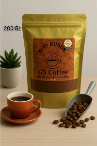 ( 200g ) KOPI HITAM BUBUK GS PREMIUM – KOPI HITAM PREMIUM QUALITY – KOPI HITAM PREMIUM