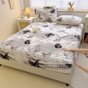 KAIZHULI | Plush Faux Rabbit Fur Thickened Insulating Mattress Cover 30cm High