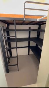 Loft bed customize Singapore/utility room/helper room/store room/smaller room loft bed with shelf customize