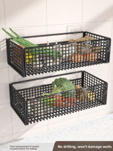SUOBAI | Wall-mounted Multi-functional Draining Storage Rack