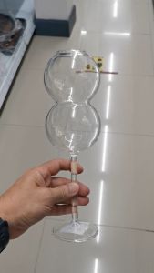 แก้วค็อกเทลแฟนซี 2 กลม  470 มล. ZB-D3422