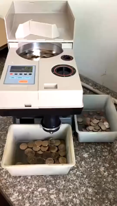 Automatic Electronic Coin Counter & Sorter Machine Fast Coin Sorting for Game Coins & Daily Currency Heavy Duty Commercial Grade for Shop Business & Bank Use