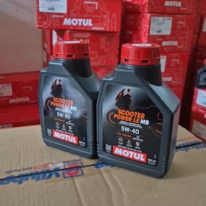 Hàng Chính Hãng - Dầu nhớt xe tay ga Motul Scooter Power LE 4T 5W40 dung tích 0.8L & 1L