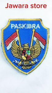 Bet pengibar bendera Paskibra Bordir