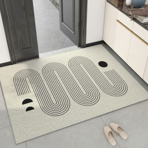 Simple Style Floor Mat Cusizable Entrance L Carpet Anti-Slip Door Mat Home Use Dustproof Wear Resistant