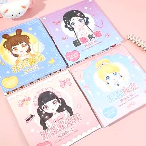 Princess Book Sticker Dress Up Princess Doll Book Sticker Fashionista Face Sticker Book Funny Gifts