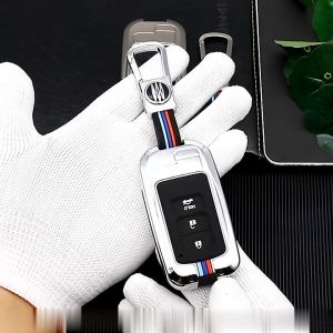 Bao Da Ốp Bảo Vệ Chìa Khóa Điều Khiển Từ Xa Phản Quang Phù Hợp Ô Tô Toyota Atis Yaris Vios Innova Mẫu cũ