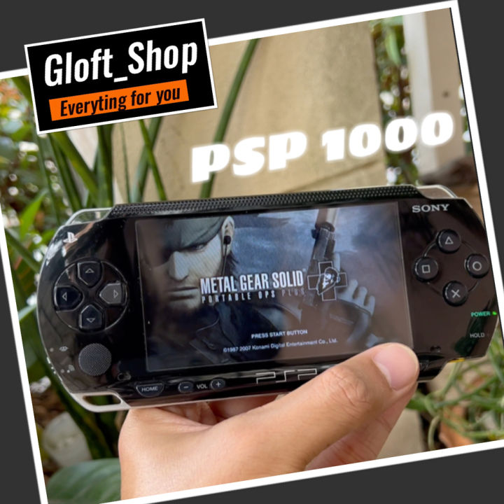 SONY PSP 1000 เครื่องแท้ + เมมโมรี่ ลงเกมแล้ว พร้อมเล่น Lazada.co.th