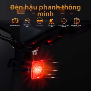 MEROCA | Đèn Đuôi Cảnh Báo Thông Minh Nạp Điện Cho Đua Xe Đêm
