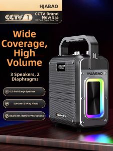 HUABAO | High Volume Portable Bluetooth Karaoke Square Dance Speaker