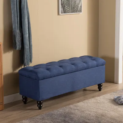 Oversized Storage Bench Rectangular Seat