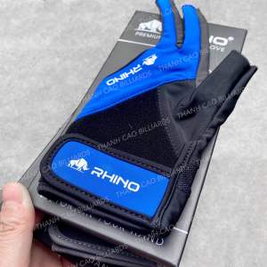 Găng Tay Bi-a Rhino Hở Ngón Cao Cấp Chơi Cá Nhân | Bao Tay Bida Hở Ngón Size L Nam Nữ