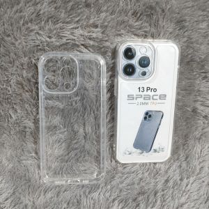 Silikon iPhone 13 Pro Softcase Casing Selikon Case Clear Bening Transparan