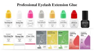 NAGARAKU 5ml Professional Fast Drying Low Fume Low Irritation Eyelash Extension Glue on Salon
