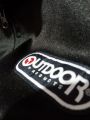OUTDOOR Jaket tracktop terbaru Size S warna hitam. 