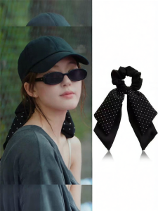 Atmospheric Double Layered Polka Dot Headband