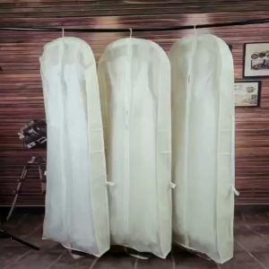 180cm Garment Dress Cover Long Wedding Dresses Gown Bag Clothes Storage Bag