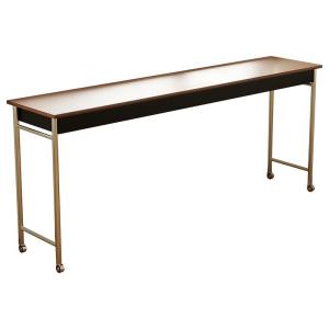 Ergonomic Vintage Solid Wood Bed Desk Mobile Computer Table Long Workbench Bed Cross Desk Laptop Desk Bed Tail Table