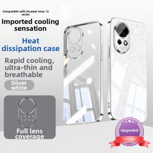 Newyu | Heat Dissipation Ultra-thin Full Camera Protection Drop-proof Soft Silicone Phone Case for Huawei nova 13 Series