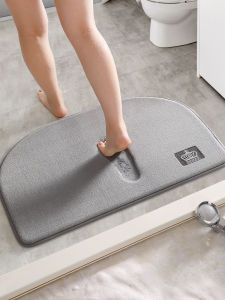 ที่รองเท้ากันลื่นในห้องน้ำแบบแห้งเร็ว กันน้ำ กันลื่น ที่รองเท้าสำหรับประตู ที่รองเท้าสำหรับห้องน้ำ อุปกรณ์ทำความสะอาดในบ้าน