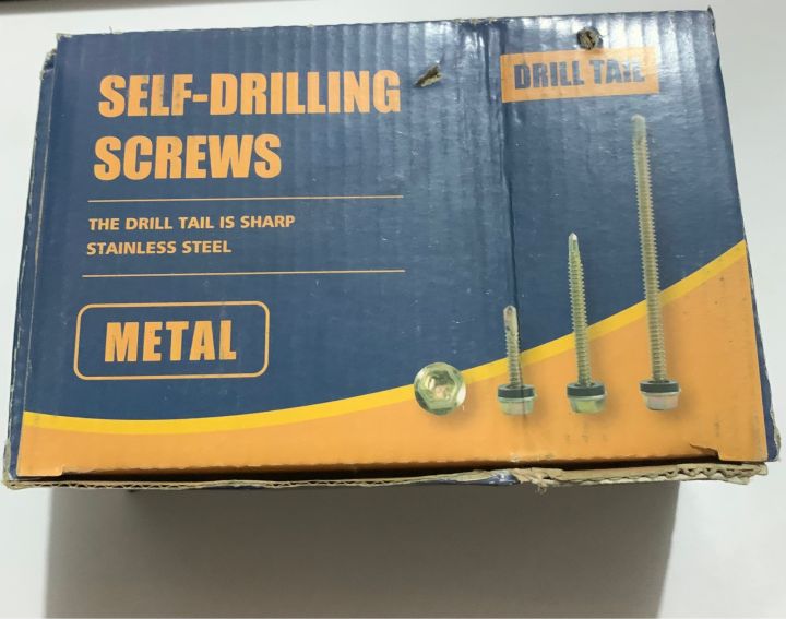 Tekscew Box TEKSCREW (PER BOX) METAL & WOOD | Lazada