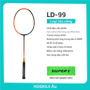 OGKILS | Vợt Cầu Lông Chuyên Nghiệp Tốc Độ Cao Toàn Bộ Sợi Carbon
