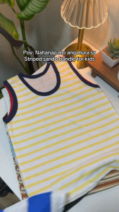Boys Tank top Striped sando boys pambahay pambata