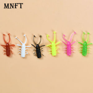 30mm/0.25g Artifical Baits Twisted Tail Soft Fishing Bait Artificial Lure Baits Worm Grub Plastic Worm Lures 36Pcs/Bag