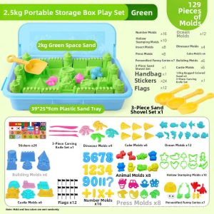 JIEBITU | Non-toxic No Sticky Play Sand Toy Set