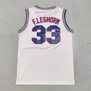 Space Jam 1996 Movie Theme White Jersey Bugs Lola Murray 23 and Other Basketball Wear