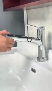 Quick Installation Faucet Base Stabilizing and Elevating Cold and Hot Water Faucet Mount