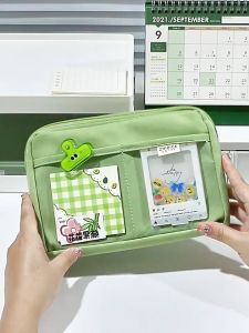 12 Layer Cute Easy Handle Storage Stationery Pencil Box Large Capacity Case BAG 大容量笔袋