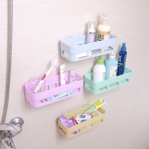 IMB.D204 RAK TEMPEL DINDING KAMAR MANDI TANPA PAKU