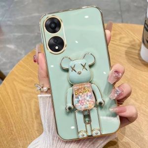 เคสสำหรับ VIVO โทรศัพท์ Y28S Y18 Y03 Y100 V29 V27 Y16 Y02S Y77 V30Pro V30E 5G ฝาหลังสุดหรู3มิติพร้อมที่ยึด