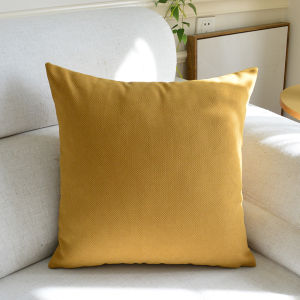 Luxurious Thickened Velvet Pillowcase Cream Style Living Room Sofa Cushion Square Detachable And Washable Home Decor Accessories