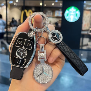 เคสกุญแจรถย MERCEDES BENZ A CLASS/C CLASS/E CLASS/GLC พวงกูนแจรถย W204/W205/W221/C200