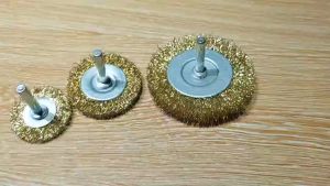 Bộ 4 đĩa cước gắn máy khoan cầm tay chân 6 ly  đường kính đĩa cước 4/5/6.5/7.5 cm đánh rỉ các vật dụng bề mặt bằng kim loại kim loại màu- có nhiều kích thước - Cửa Hàng Nam