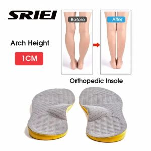 SRIEI 1 คู่ Orthopedic Insoles Orthotics flat foot Health Sole Pad สําหรับใส่รองเท้า Arch Support pad สําหรับ plantar fasciitis Feet Care