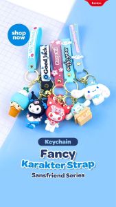 1buah Gantungan Kunci Boneka / Keychain Gantungan Tas Karakter Lucu